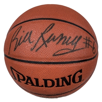Bill Russell Autographed Spalding Basketball (JSA)